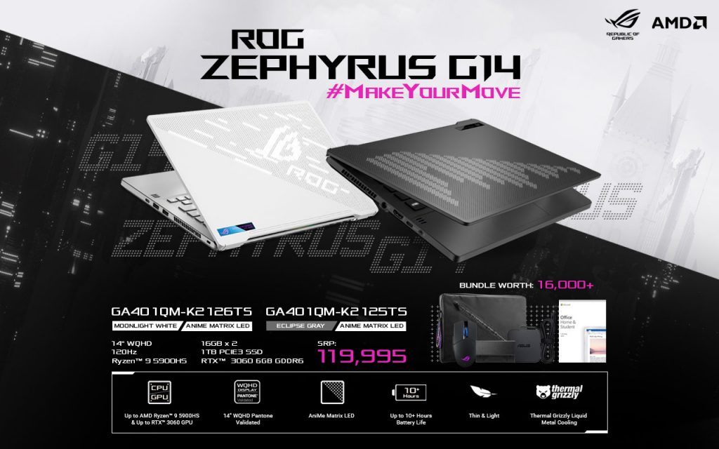 ASUS ROG launches the Zephyrus G14 in the Philippines