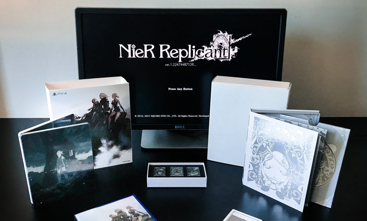 PS4 Square Enix NieR Replicant ver.1.22474487139 ... White Snow Edition Limited