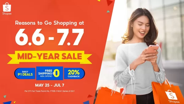 Shopee Reasons to Go Shopping 6.6-7.7 PR Main KV