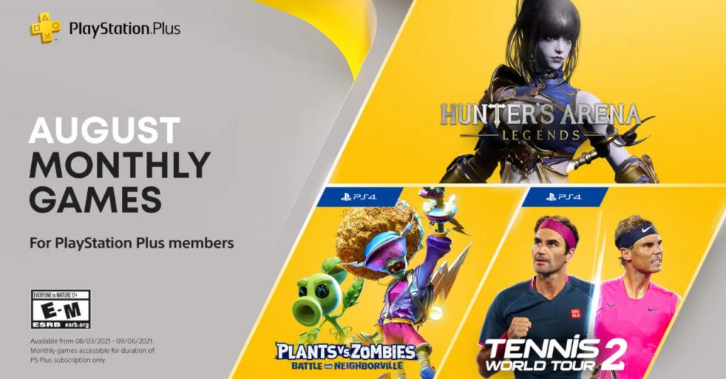 Check out the PlayStation Plus free games lineup for August 2021