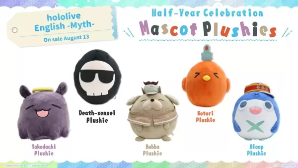 HoloEN_Mascot_Plushies HoloMyth mascots