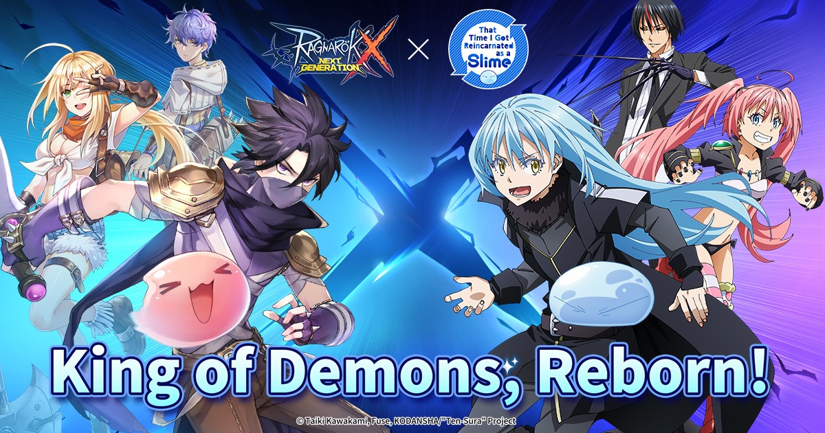 Ragnarok X: The Next Generation x That Time I Got Reincarnated as a Slime  collab announced
