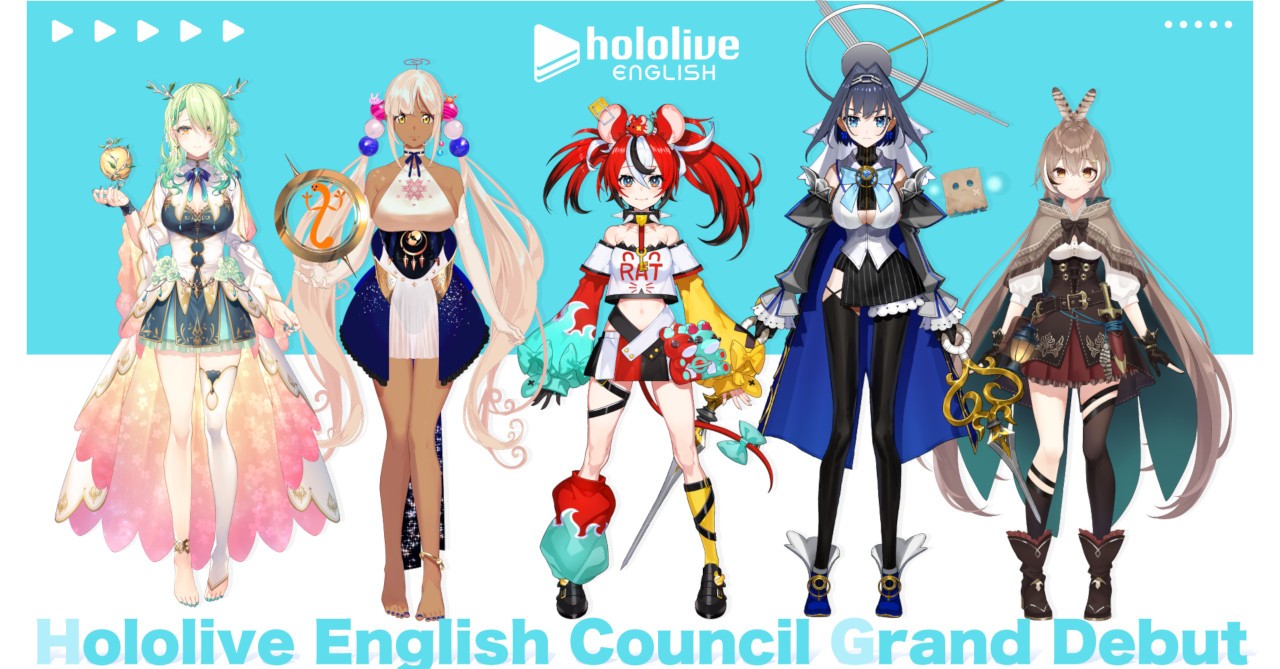 kort Ballade venskab Hololive English Gen 2 is here, and they will debut on August 22