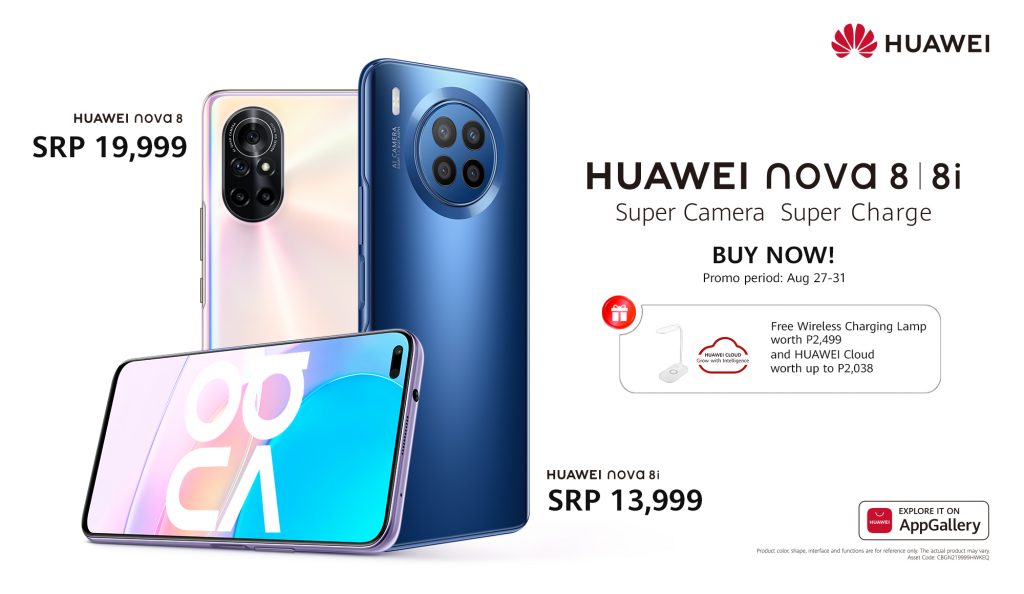 de jouwe eb Vrijlating Huawei nova 8 and 8i are now available in the Philippines
