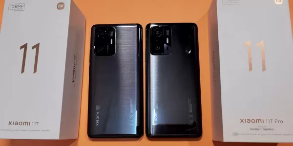 Xiaomi 11T vs 11T Pro Design 4
