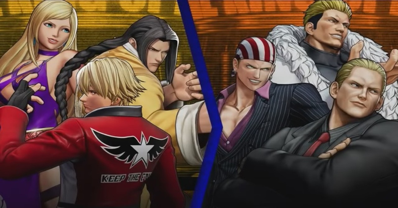 KOF XV DLC Characters Team GAROU