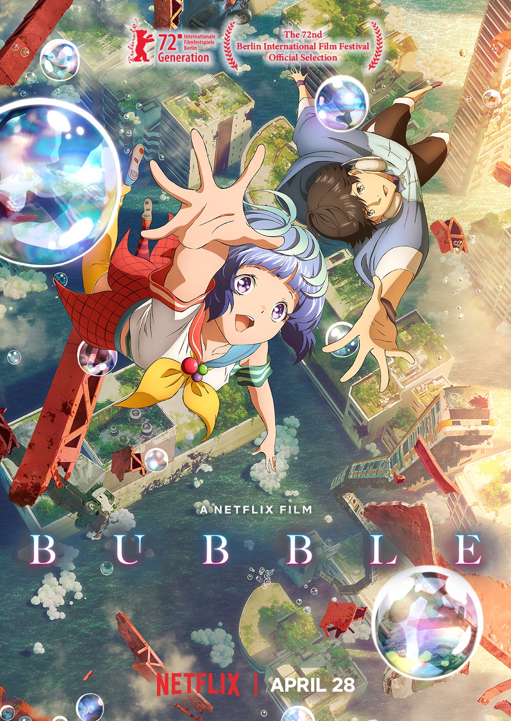 bubble anime movie review