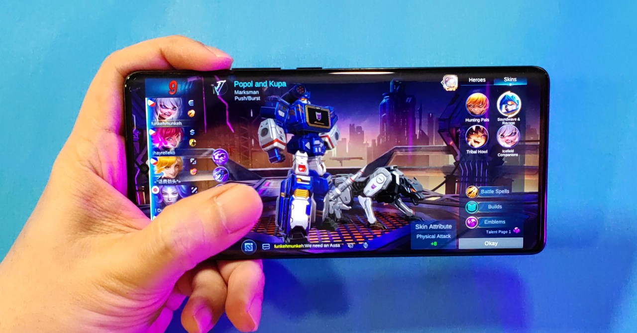 Vivo X80 Pro Fortnite Mobile Gaming test  Snapdragon 8 Gen 1, 120Hz  Display 