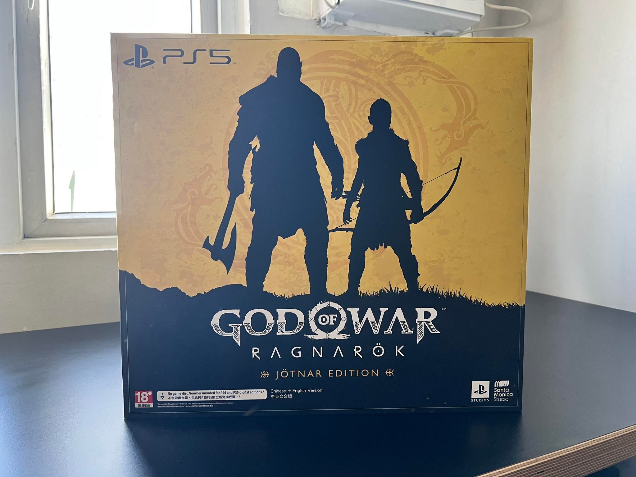 Unboxing & review - God of War Ragnarok EDIÇÃO DE LANÇAMENTO para PS4 