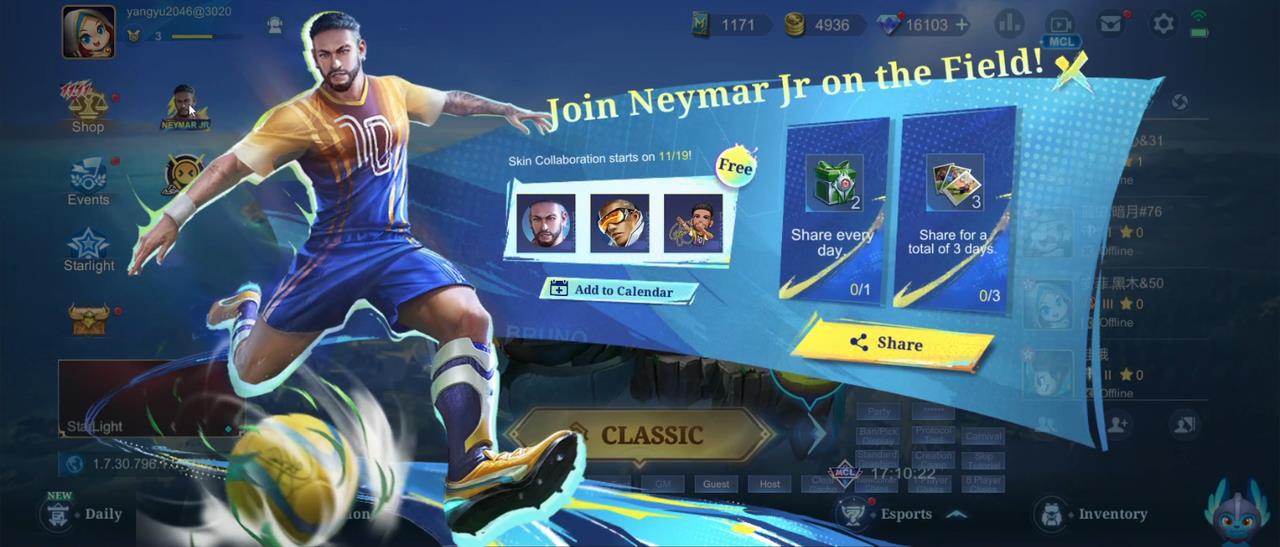 Mobile Legends Neymar Skin: Release Date & How to Get It