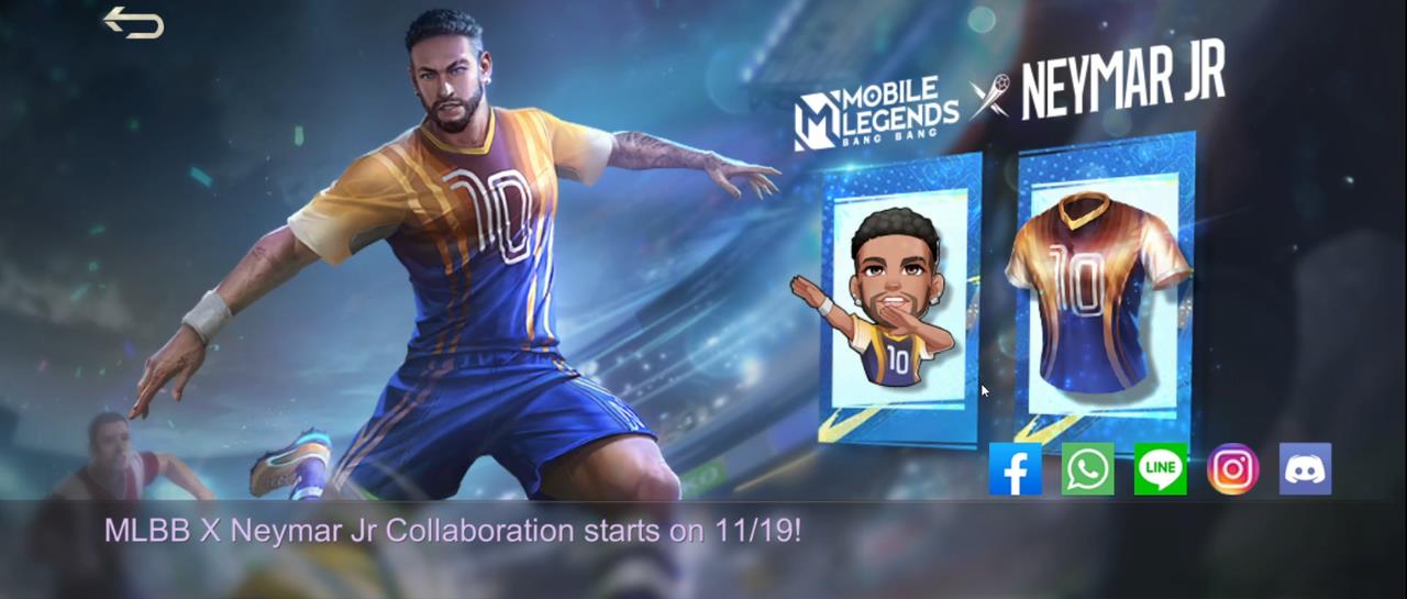 Neymar Jr's Comments on the Collab Skins