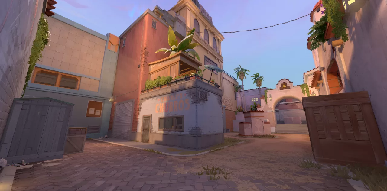 Sunset mid map