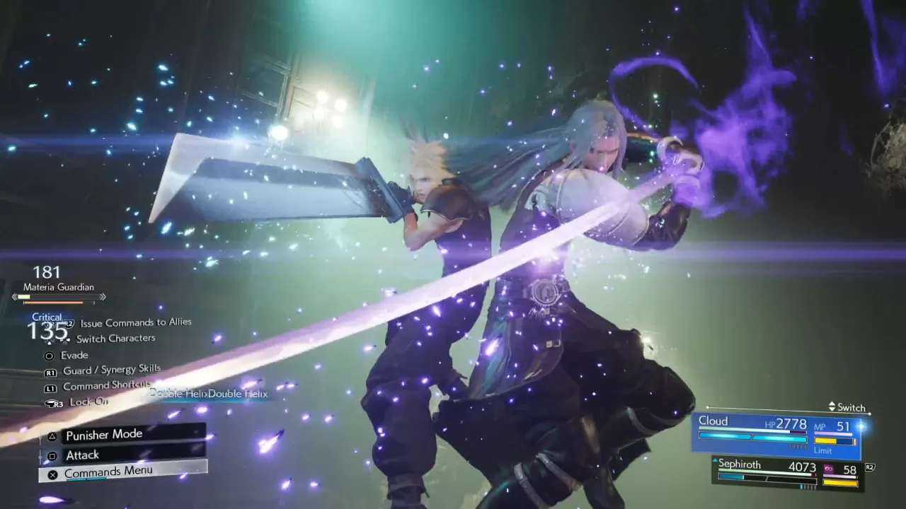 Final Fantasy VII Rebirth combat