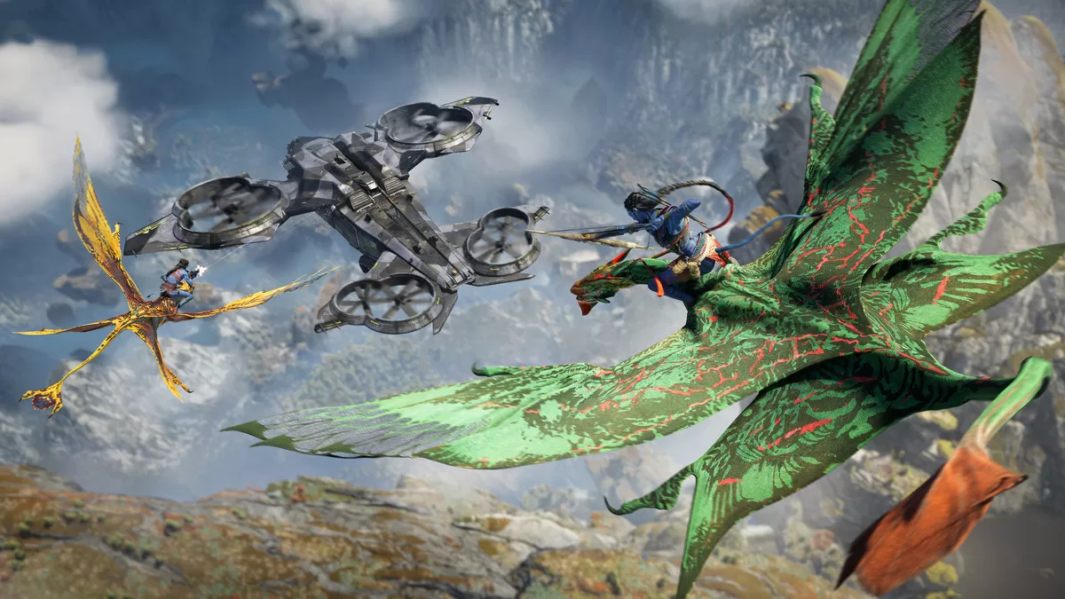 Frontiers of Pandora Aaerial combat
