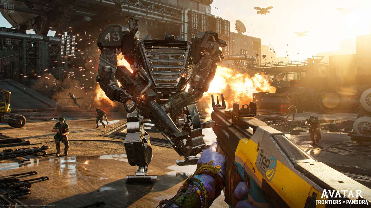 Frontiers of Pandora combat