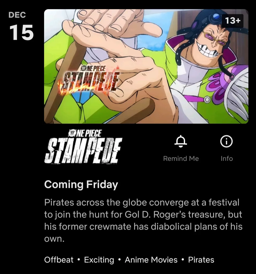 One Piece Film: Red is Now Streaming on Netflix