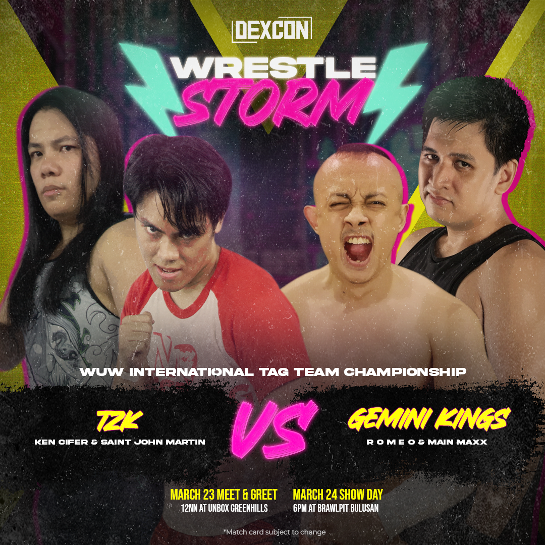 Dexcon Wrestlestorm Set To Bring Electrifying Pro Wrestling This March