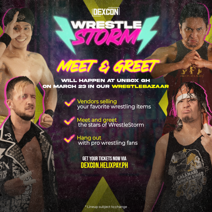 Dexcon: WrestleStorm pro wrestling