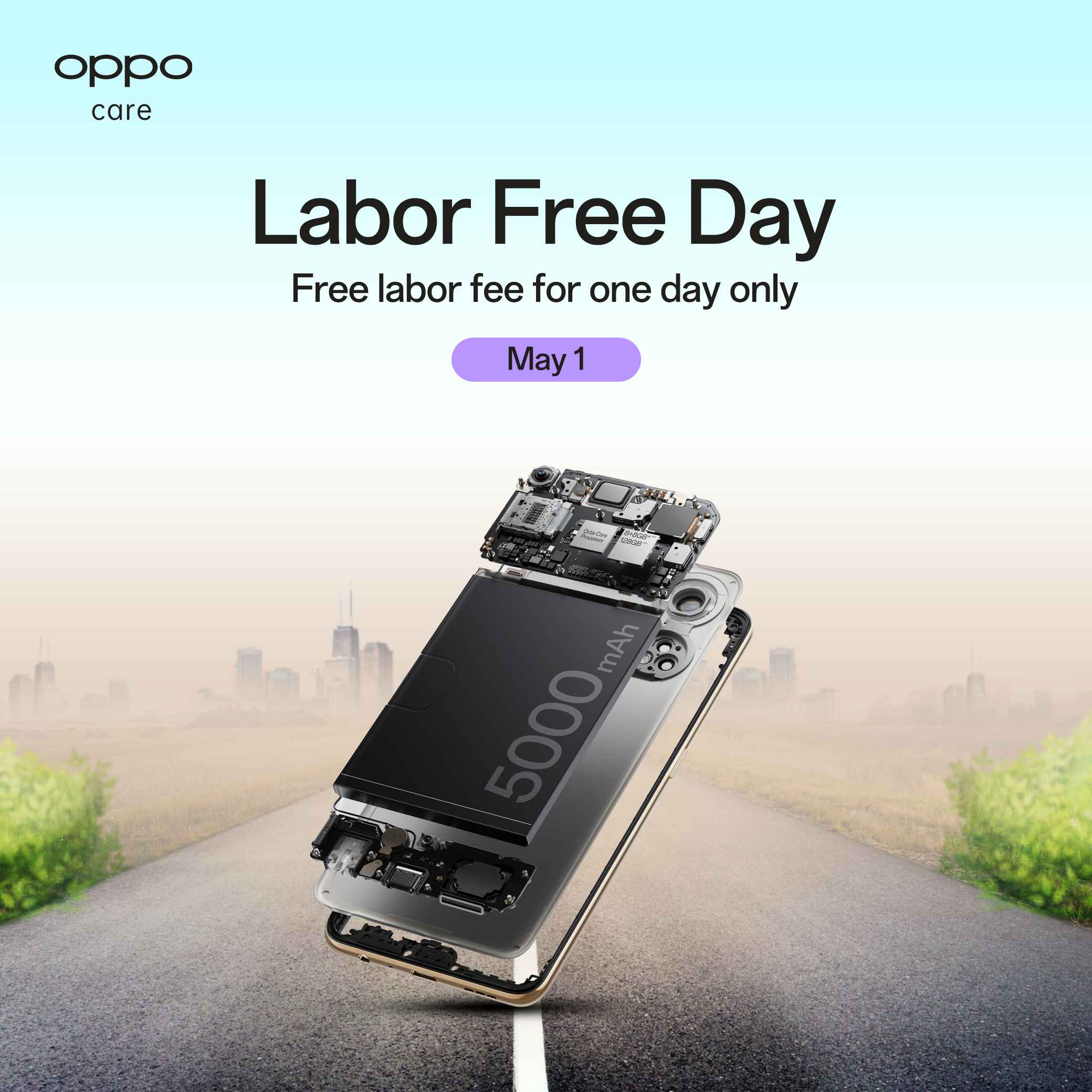 OPPO Labor Day Repair