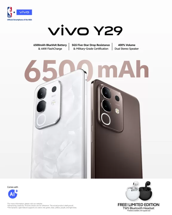 Vivo Y29 em duas opções de cores