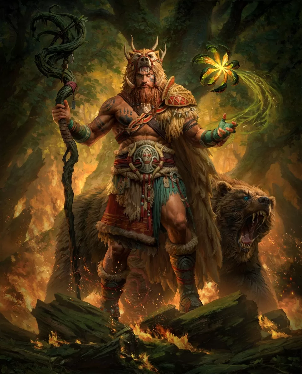 Druida - Key Art Male