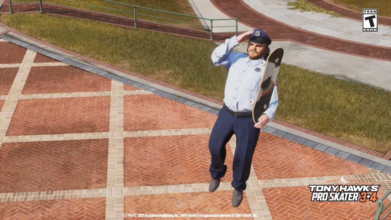 Jack Black como policial Dick