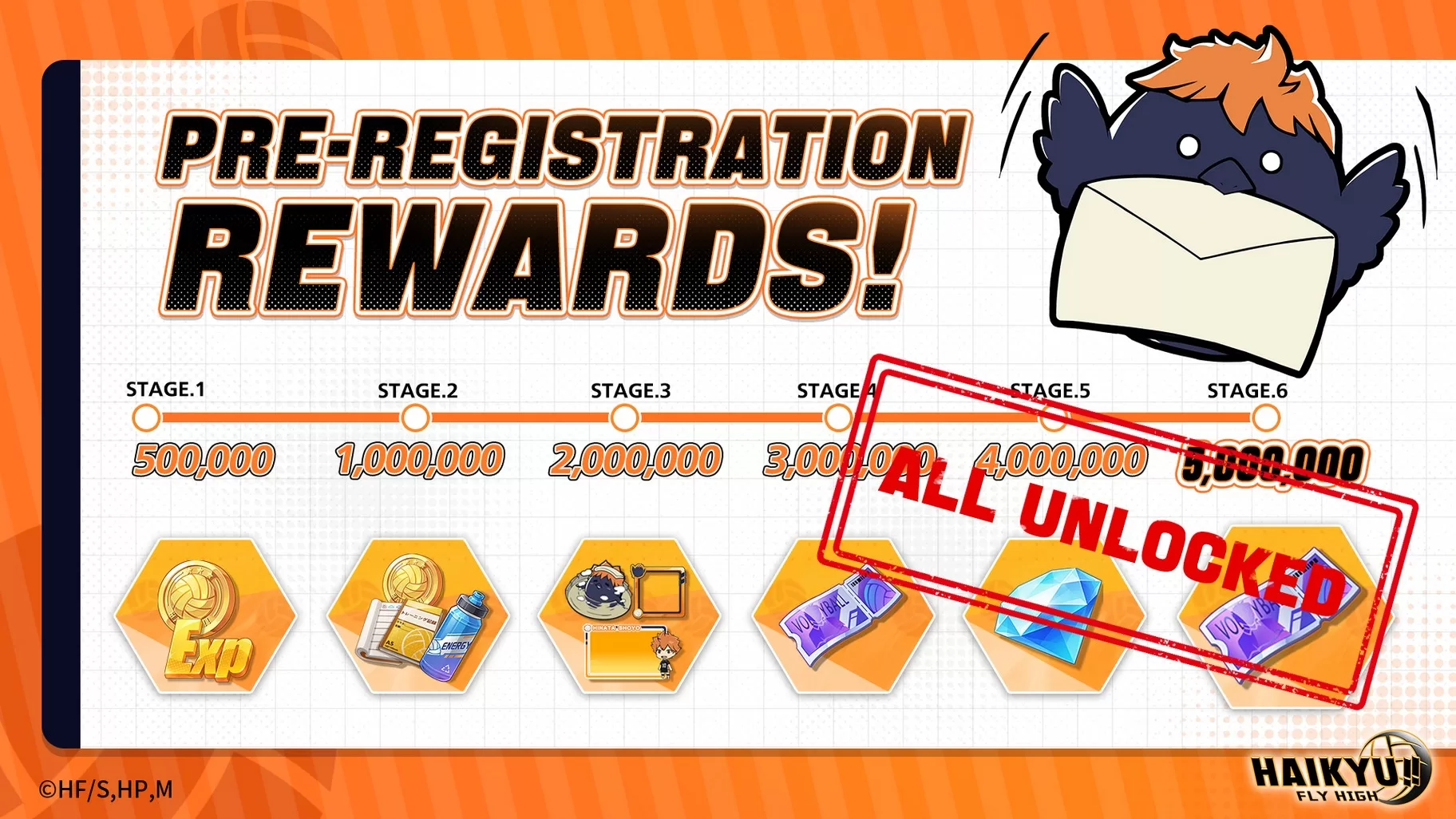 Recompensas desbloqueadas