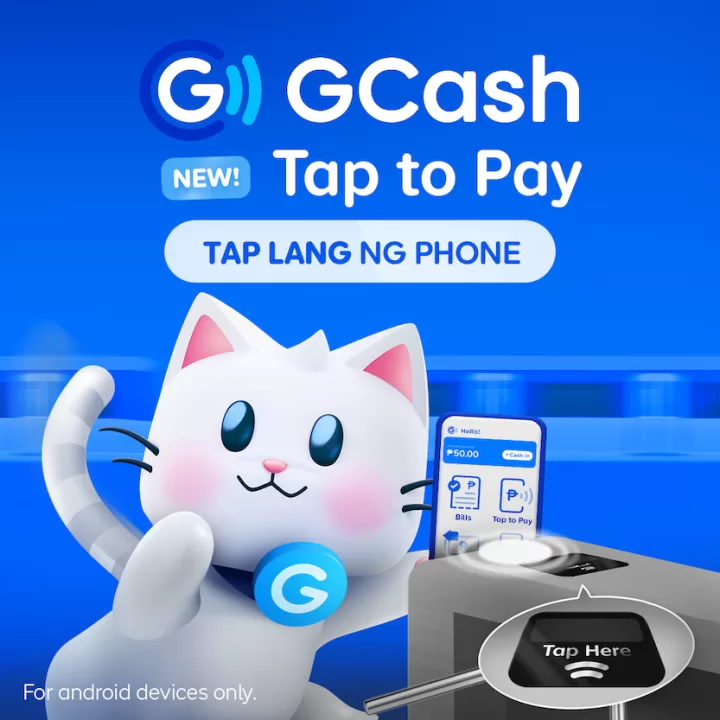 Toque para pagar no GCash