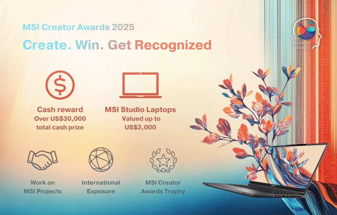 Prêmios do MSI Creator Awards 2025