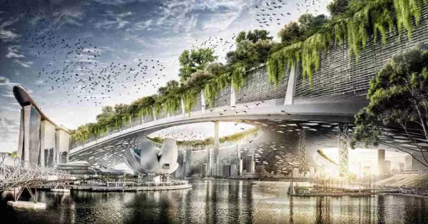 A render of Marina Bay, Singapor