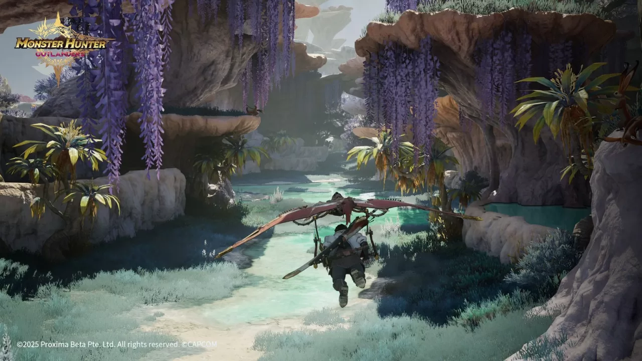 Screenshot do jogo Monster Hunter Outlanders