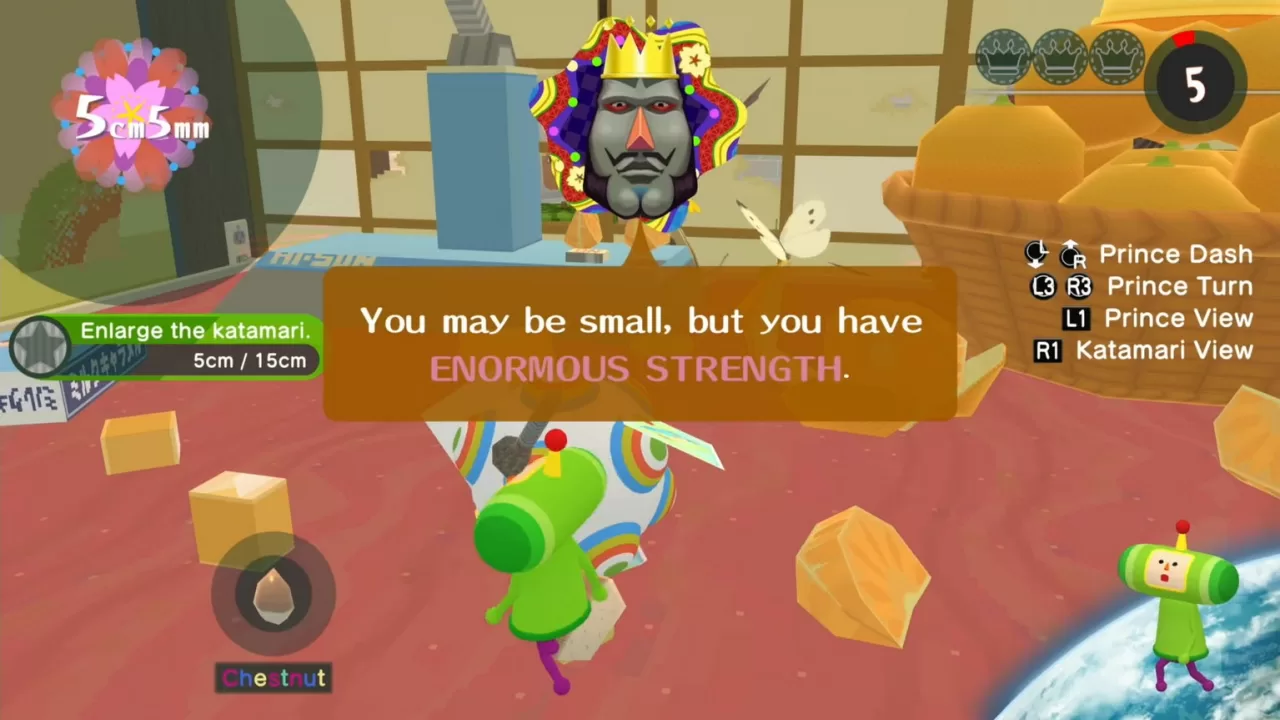 Screenshot do jogo Era uma vez um Katamari