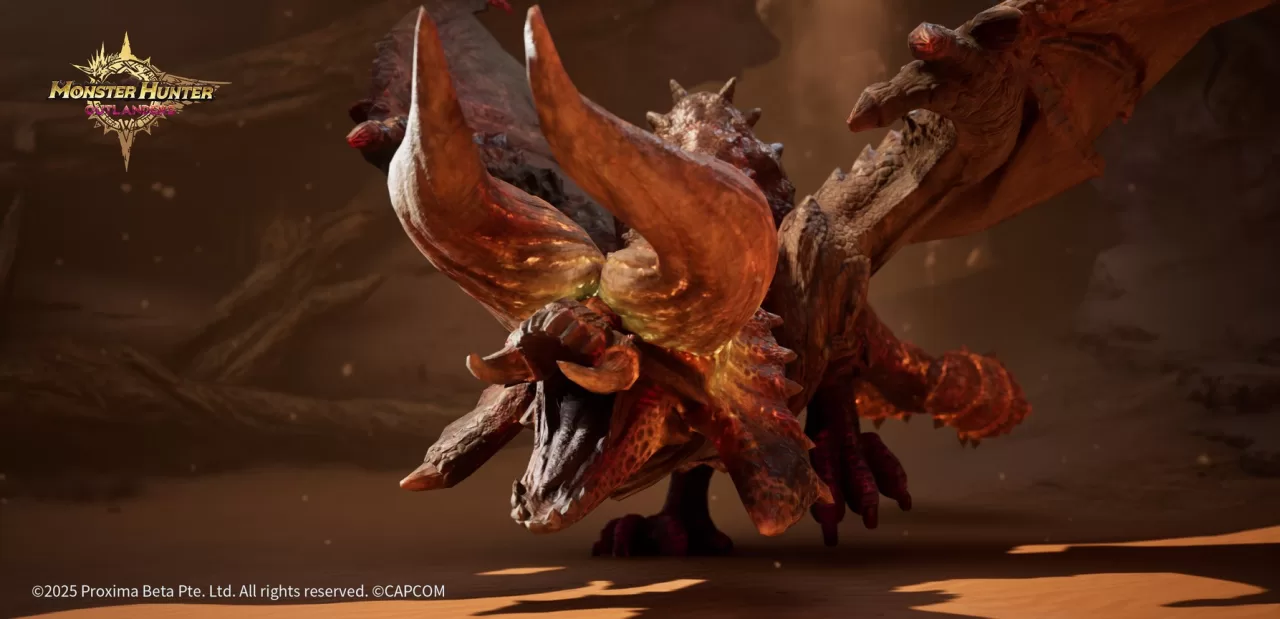 Screenshot do jogo Monster Hunter Outlanders