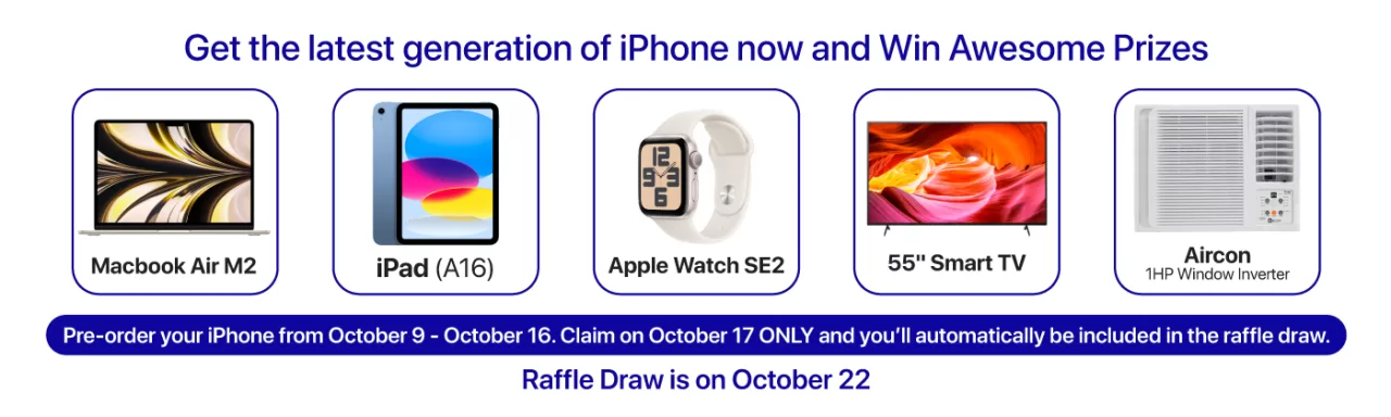 Sorteio de Pré-encomenda do iPhone 17