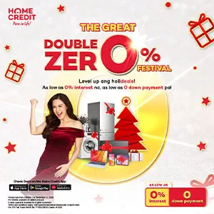 Home Credit Great Double Zero Festival Promo 2025