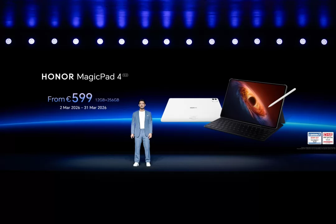HONOR showcases new MagicPad 4 and MagicBook Pro 14 at MWC 2026