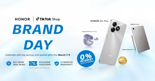 Main KV – HONOR Tiktok Brand Day Sale