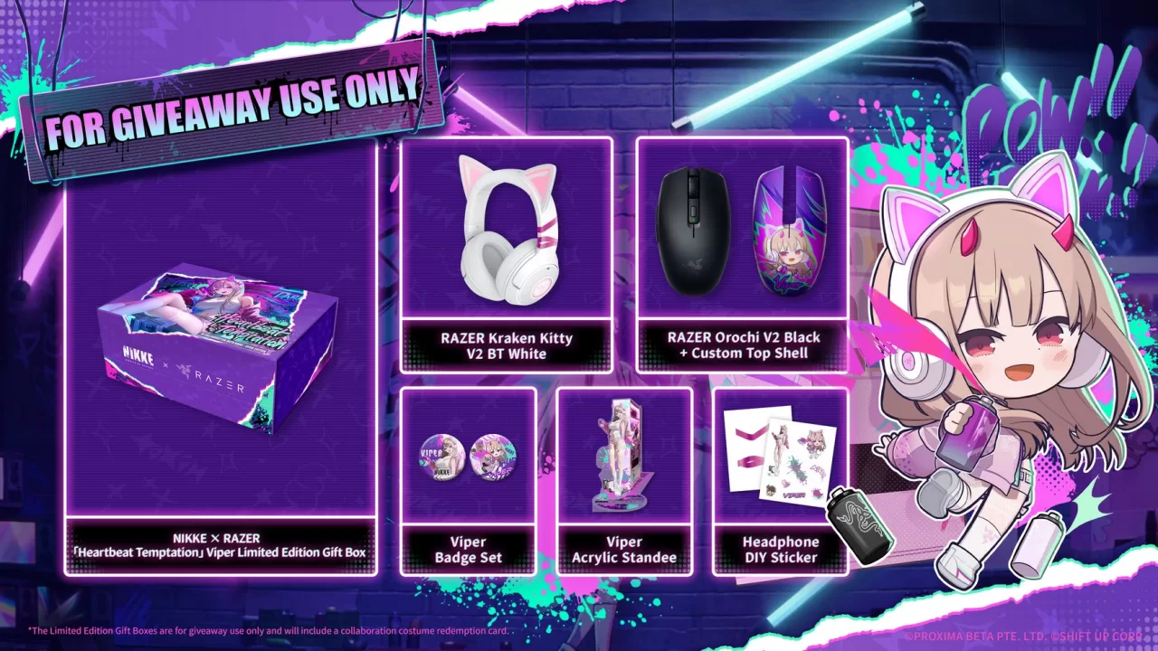 Goddess of Victory: NIKKE teams up with Razer for a new collab