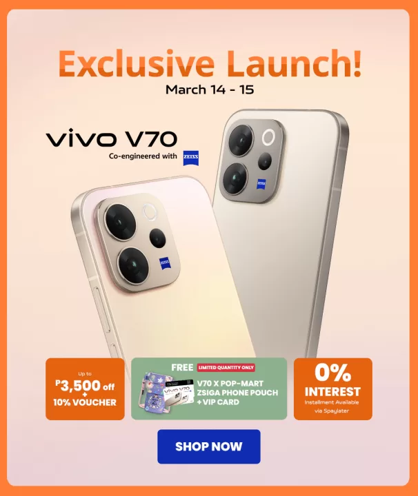 vivo V70 now available nationwide starting at Php 31,999