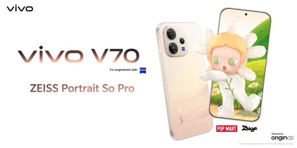 vivo V70 x POP MART official KV