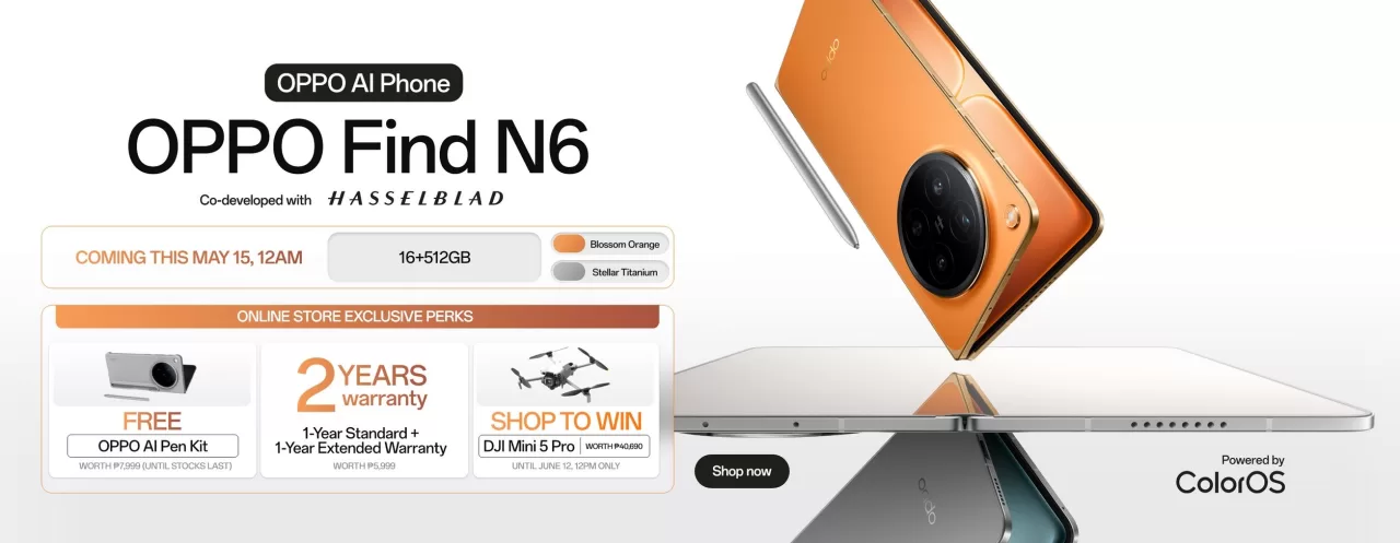OPPO Find N6 launches in the Philippines: Price and availability announced
