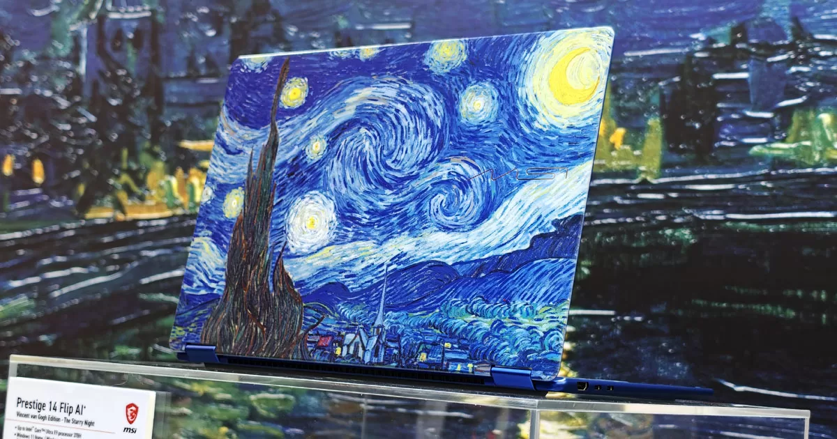Van Gogh is the artist in focus for the 2026 MSI Artisan Collection - UnGeek