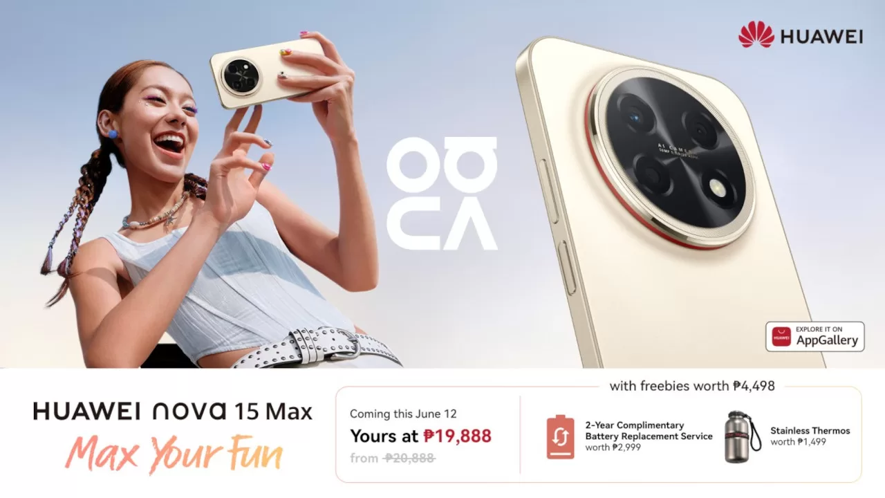 HUAWEI nova 15 Max launches in the Philippines on June 12 with a big limited-time offer - UnGeek