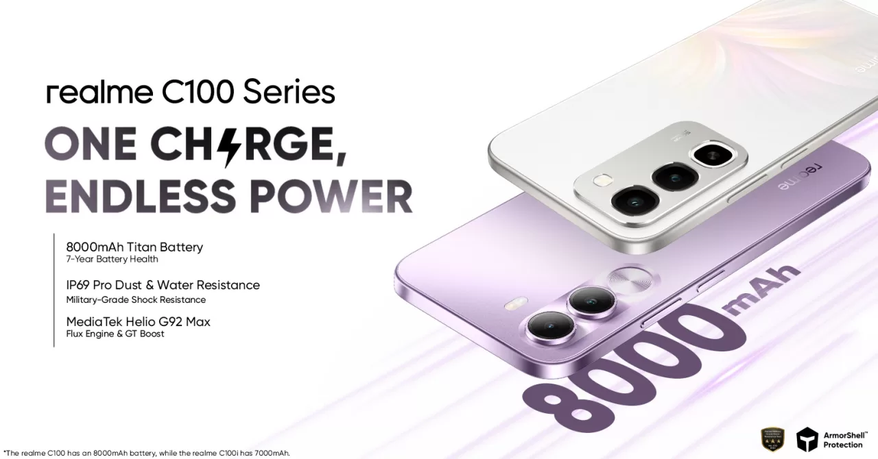 realme C100 series launches in the Philippines: Price and availability announced