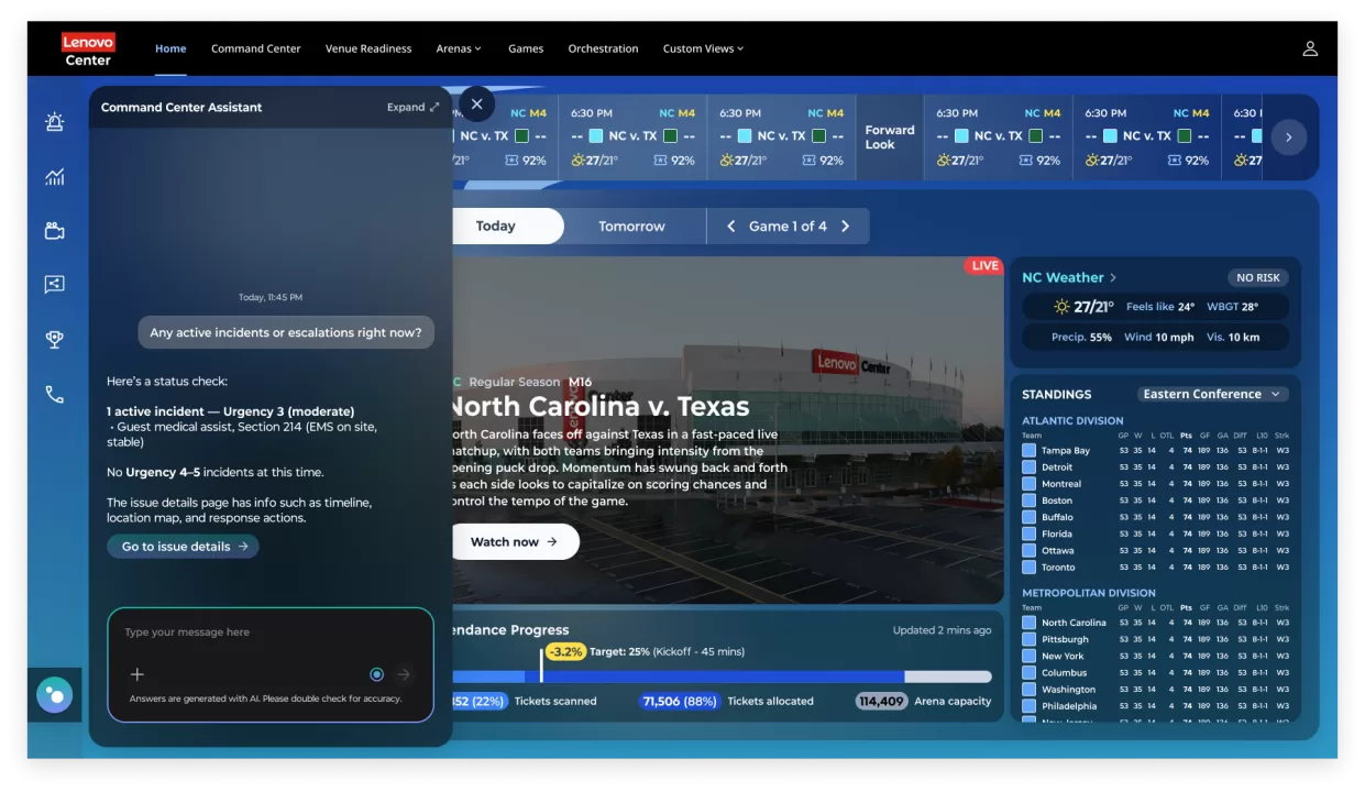 Lenovo establishes intelligent command center for FIFA World Cup 2026