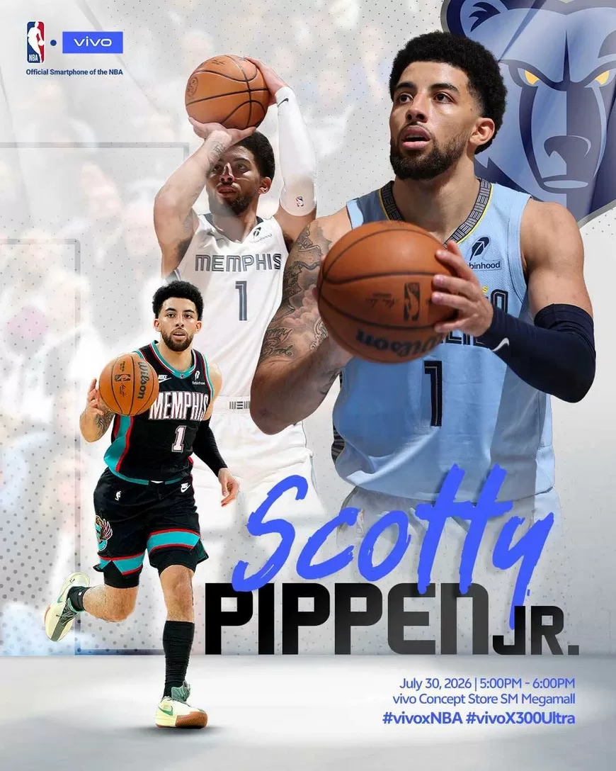 vivo brings Scotty Pippen Jr. to the Philippines this week